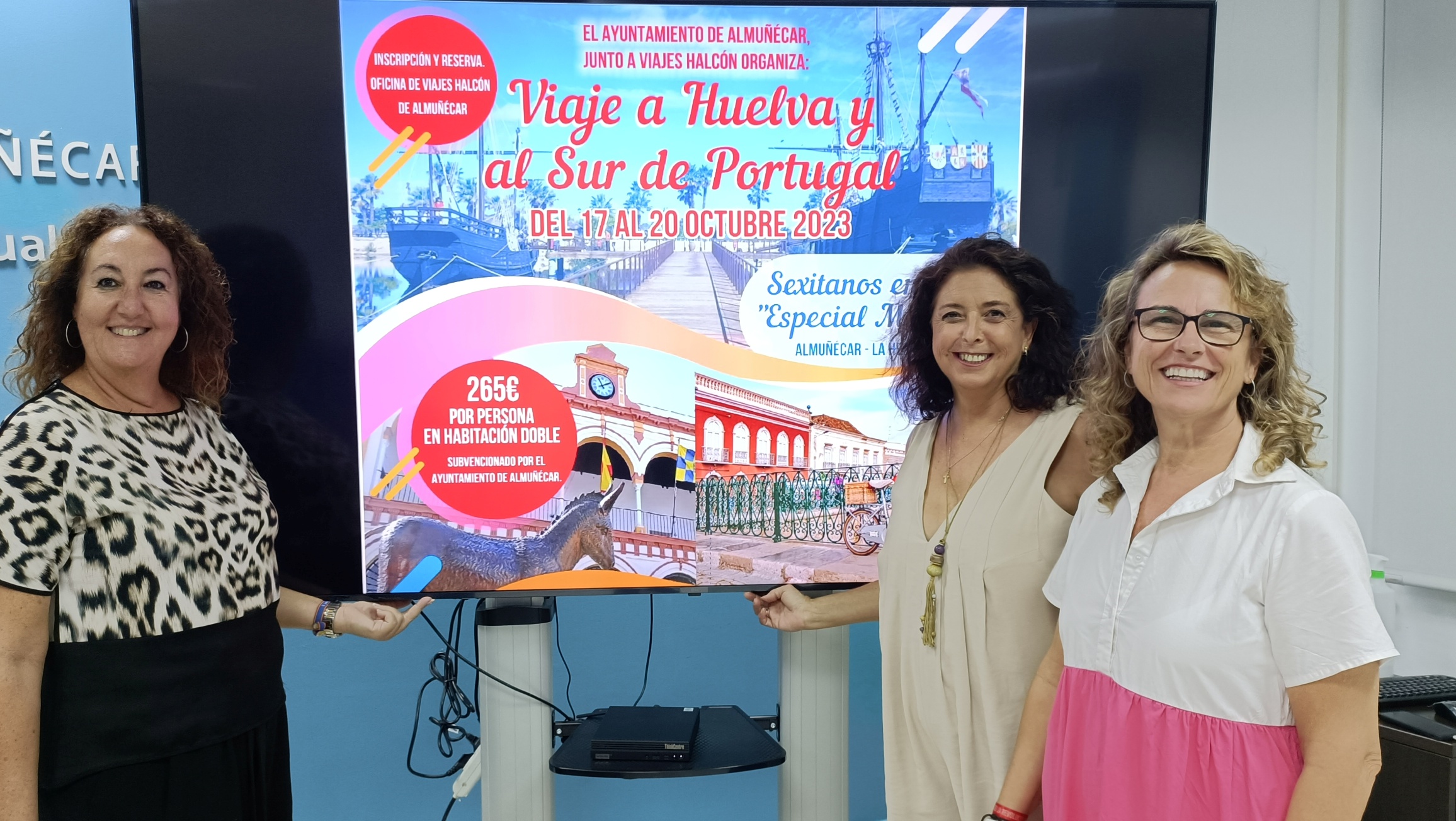 Huelva y el sur de Portugal, destinos del viaje 'Sexitanos en Ruta' dirigido por el ayuntamiento a los mayores del municipio